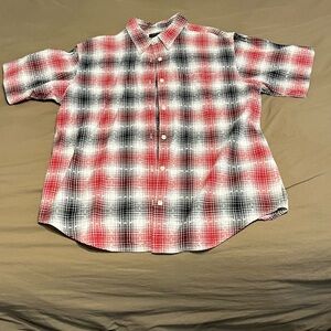Red and Black Plaid Women’s Shirt